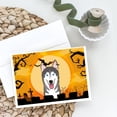 thumbnail image 2 of Halloween Alaskan Malamute Greeting Cards and Envelopes Pack of 8, 2 of 2