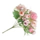 thumbnail image 5 of Flores artificiales, 7 manojos de flores de plástico para macetas colgantes de interior. Rosa claro, 5 of 9