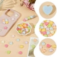 thumbnail image 5 of 200 Pcs Star Heart Cabochons 2 Styles Colorful Plastic Love Beads Flatbacks Scrapbooking Embellishments Nail Charms for Card Making Cell Phone Decoration Mixed Color, 5 of 7