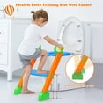 thumbnail image 3 of Kids Toilet Seat, Moclever Potty Training Toilet with Ladder for Toddler, Splash Guard Adjustable Safety Potty Training Seat, 3 of 12