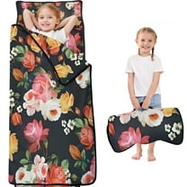 Pioneer Flower Floral Print Pattern Toddler Nap Mats for Kids Preschool,Sleeping Mat Bag or Kids,Toddler Sleeping Bag,Toddler Nap Mat or Daycare
