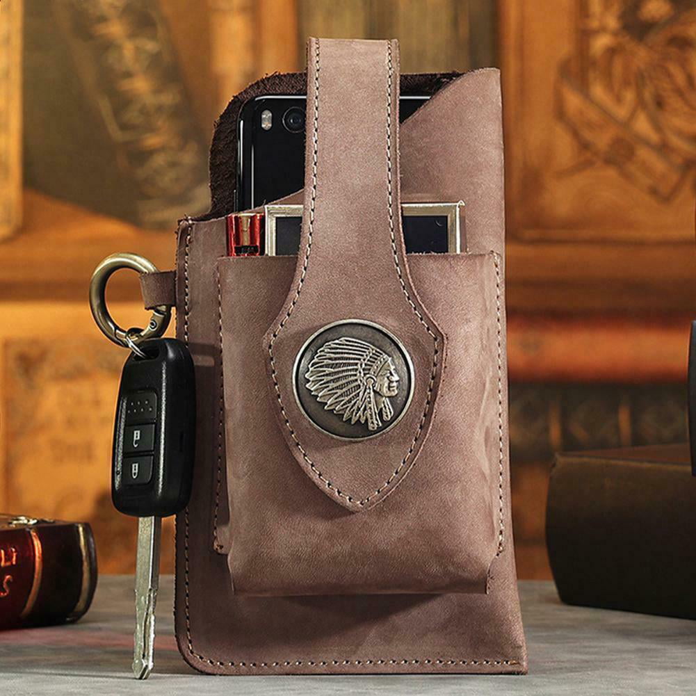 2023 New Multifunctional Leather Mobile Phone Bag with Belt Clip, Premium  Rugged Leather Cell Phone …See more 2023 New Multifunctional Leather Mobile