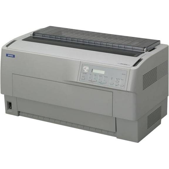 Epson DFX-9000 High-Volume Serial Impact Printer – 9-Pin, Wide Format, Serial/Parallel/USB Interfaces, Heavy-Duty, P/N: C11C605001