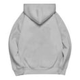 thumbnail image 6 of Uqiangy Oversized Hoodies for Women Tunic Sweatshirts for Women Crew Neck Sweatshirts Women Women's Sweatshirt Womens Crewneck Sweatshirt Fleece Pullover Women Hoodies for Women Gray 3XL, 6 of 9