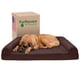 thumbnail image 1 of Furhaven Cama de gel refrescante para perros grandes con refuerzos extraíbles y funda lavable, para perros de hasta 125 libras - Sofá acolchado - Café, Jumbo Plus/XXL, 1 of 5