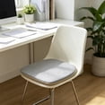 thumbnail image 3 of Tepsmf Chair Cushion Flax Linen U-Shaped Seat Pad With Ties Non Slip Dining Kitchen Desk Office Home Summer Comfort, 3 of 6