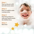 thumbnail image 5 of Aveeno Kids Bubble Bath for Sensitive Skin, Oat Extract, 19.2 fl. oz, 5 of 9