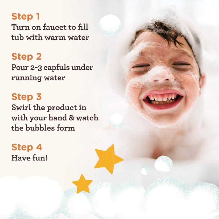 Kids Bubble Bath with Oat Extract for Sensitive Skin photo 5