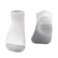 thumbnail image 6 of Xfvqtps 8 Pairs Mens Running Socks Short Tube Low Cut Color Blocking Thickened Comfortable Breathable Elastic Soft Premium Sports Ankle Socks White, 6 of 6