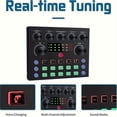 thumbnail image 3 of Podcast Equipment Bundle, V8s Audio Interface With All In One Live Sound Card And BM800 Condenser Microphone, Podcast Microphone, Perfect For Recordin, 3 of 5