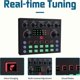 thumbnail image 3 of Podcast Equipment Bundle, V8s Audio Interface With All In One Live Sound Card And BM800 Condenser Microphone, Podcast Microphone, Perfect For Recordin, 3 of 5