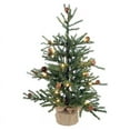 thumbnail image 2 of Vickerman 36" Carmel Pine Artificial Christmas Tree, Warm White Dura-lit LED Lights, 2 of 2