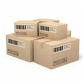 thumbnail image 6 of GREENCYCLE 5 Roll (130 labels per roll) Medium Frosted White Address Mailing Multipurpose Labels Compatible for Dymo 30254 1-1/8" x 3-1/2"(28mm x 89mm) LabelWriter Printer,BPA Free, 6 of 7