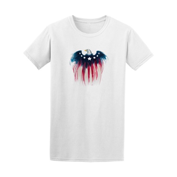 American Eagle Watercolor Tee Men's -Image by Shutterstock
