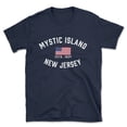 thumbnail image 1 of Mystic Island New Jersey Patriot Men's Cotton T-Shirt, 1 of 1