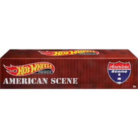 Hot Wheels Premium Car Culture American Scene 5-Pack of 1:64 Scale Toy Cars, Collectible Set