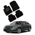 thumbnail image 6 of Carpet Floor Mats for 2022 to 2026 Honda Civic, Front and Rear, Black, 6 of 7