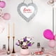thumbnail image 5 of Letrero de amor para San Valentín, letrero para puerta de entrada, letrero de pared, decoración del hogar, diseño de sentimiento circundante, colgante, letrero de puerta de madera en forma de corazón,, 5 of 8