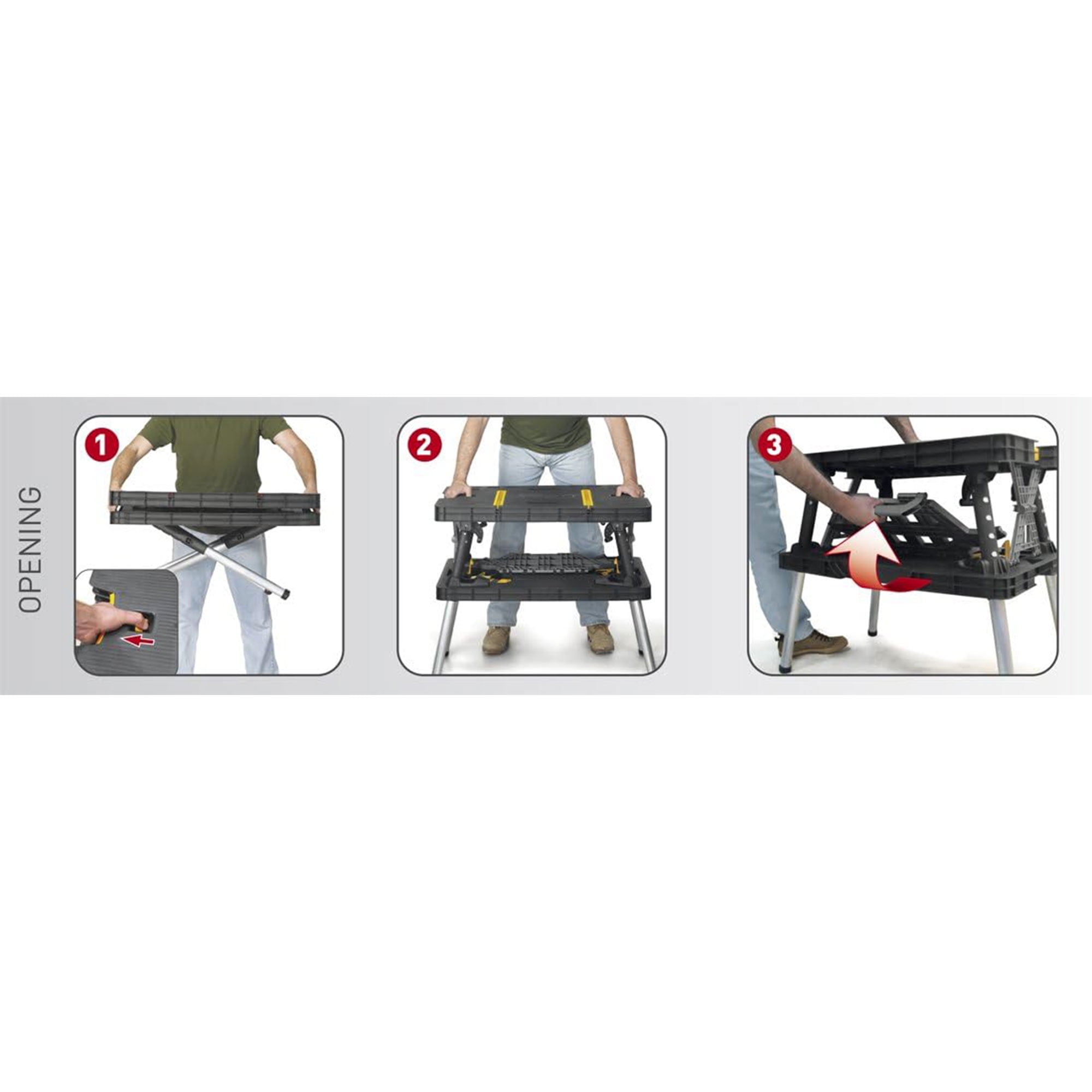 Keter folding work clearance table walmart