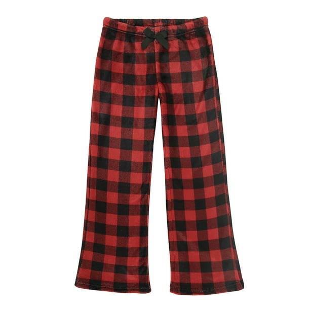 black fuzzy pants