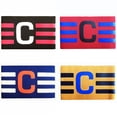 thumbnail image 1 of Brazalete de capitán de fútbol, brazalete de líder de partido deportivo de competición de fútbol, insignia para competición, brazalete profesional de fútbol, 1 of 5