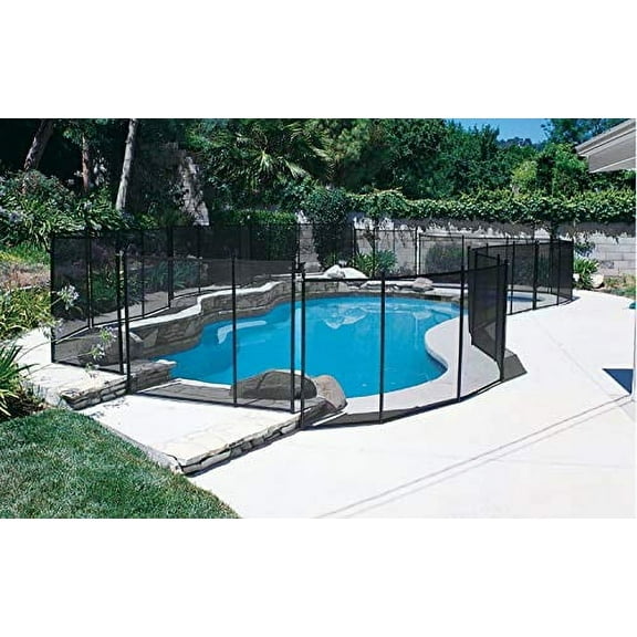 Pool Safety Fence GLI 5 ft. X 10 ft. 30-0510-BLK