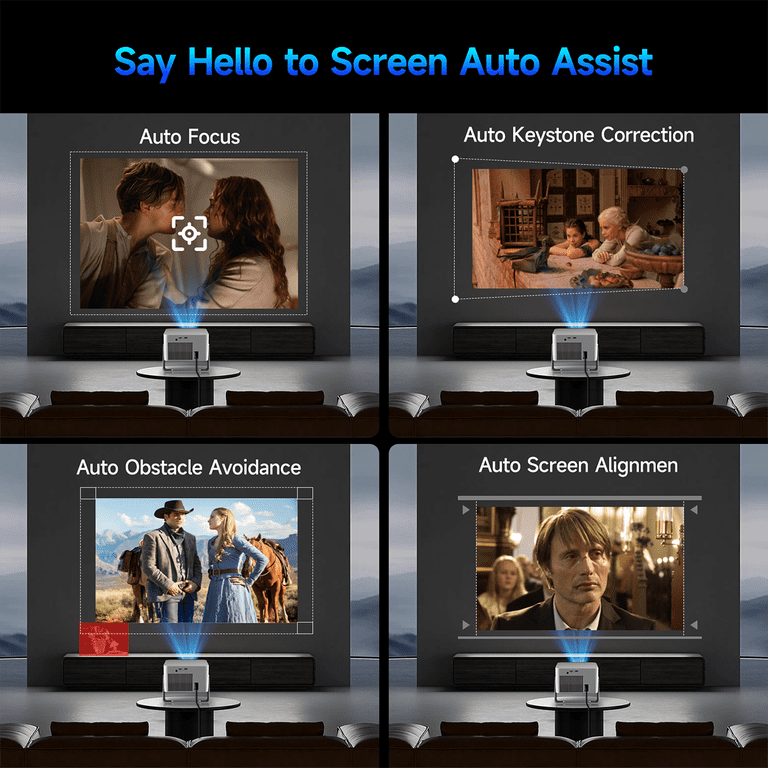 Magcubic HY350GT 4K Smart Projector with Built-In TV Stick photo 7