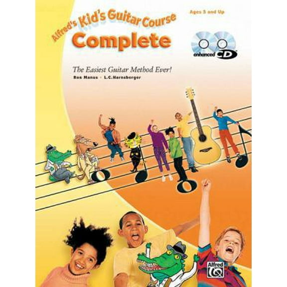 Pre-Owned Alfred's Kid's Guitar Course Complete: The Easiest Guitar Method Ever! (Paperback) 0739058894 9780739058893