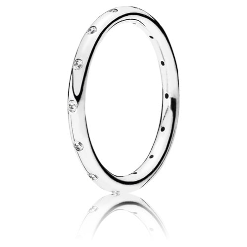 Droplets, Clear CZ Ring sz 60 190945CZ-60