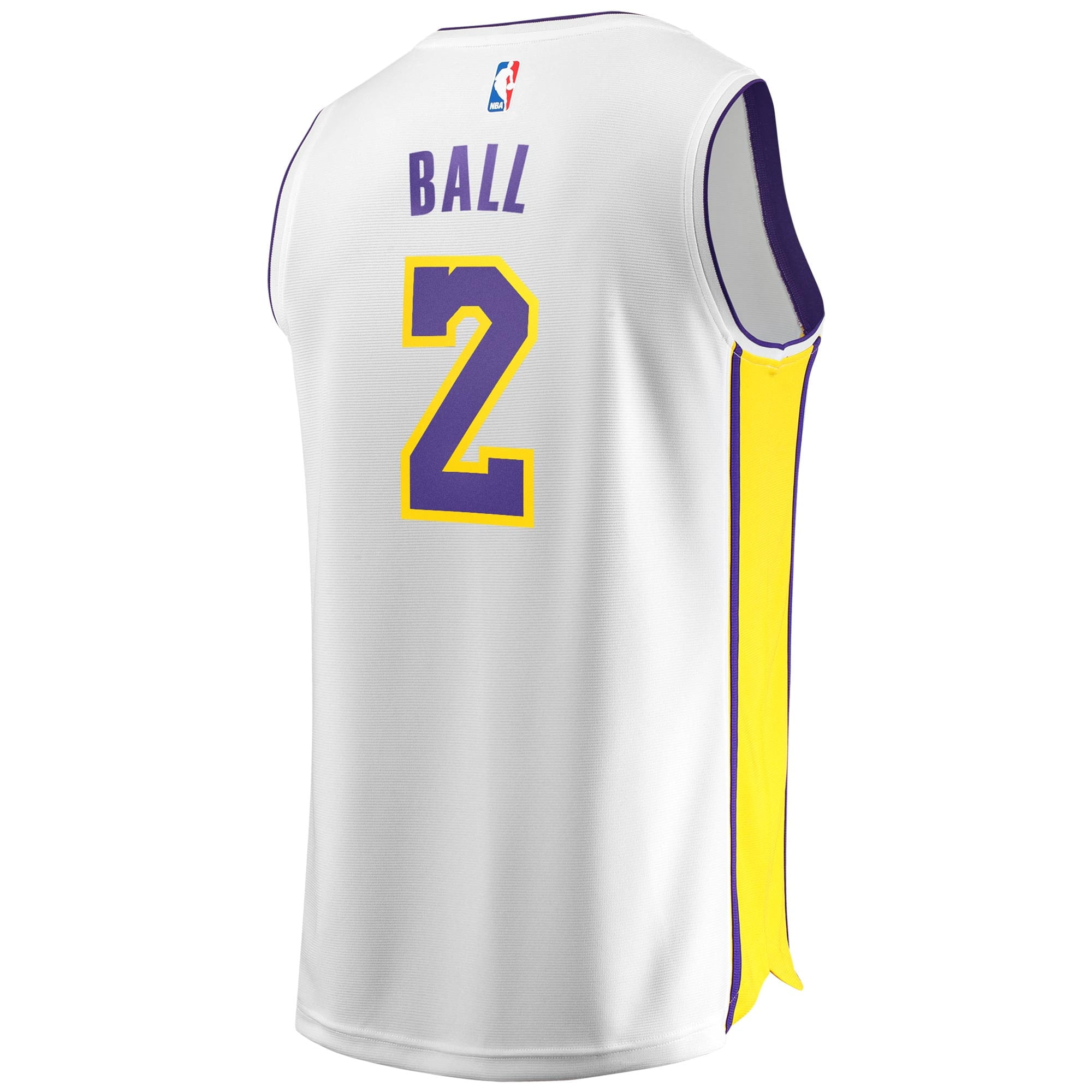 lonzo ball white jersey