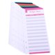 thumbnail image 5 of EeaseMX Tarjeta de planificador de presupuesto de 20pcs Tarjeta de papel Hojas de depilación Hojas de presupuesto, 5 of 8
