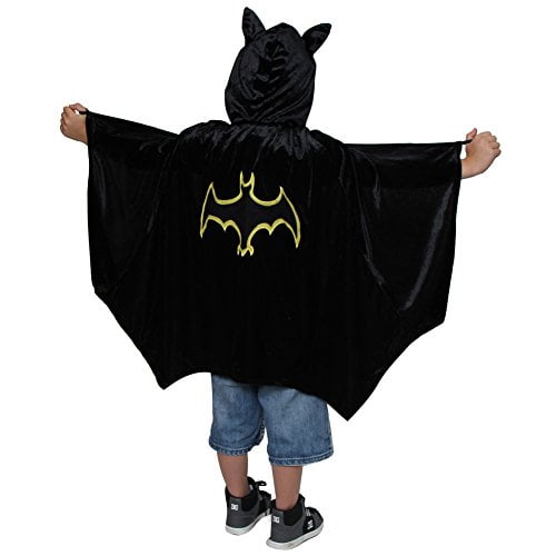 Making Believe Making Believe Hooded Black Bat Cloak