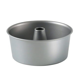 E-far Angel Food Cake Pan Set of 2, 10-Inch Stainless Steel Tube Pan f —  CHIMIYA