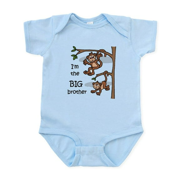 CafePress - Big Brother Infant Bodysuit - Baby Light Bodysuit, Size Newborn - 24 Months