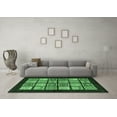 thumbnail image 3 of Ahgly Company Indoor Rectangle Oriental Emerald Green Modern Area Rugs, 2' x 4', 3 of 4