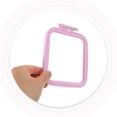 thumbnail image 3 of HLONK1 Set Square Embroidery Hoop Frame Embroidery Hoop Plastic Embroidery Frames For Sewing Needlework Embroidery Projects, 3 of 8