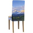 thumbnail image 4 of Funda protectora para silla ABPHQTO Paisaje de montaña y lago Juego de 4, 4 of 4