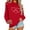 94#Deep Red, variant on Valentines Sweatshirts for Women Love Heart Graphic Pullover Crewneck Long Sleeve Tops Valentine's Day Sweatshirt Red S