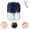 MIX, variant on Household Electric Garlic Crusher, New Portable Food Processor & Food Chopper with 6 Stainless Steel Blades, Small Vegetable Chopper Garlic Mincer for Kitchen, Onion, Salad, 351ml (B)