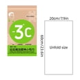 thumbnail image 2 of Cooling Towel Refreshing Chill Wet Wipes, Portable Cold Sense Cloth for Outdoor Sports Travel Spa Salon Restaurant, Pink 60x20cm, 2 of 6
