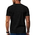 thumbnail image 3 of YFNNUP Men Henley T-Shirt Casual Short Sleeve Lightweight Pullover Shirts Summer Solid Basic Tees Button Tops, 3 of 7