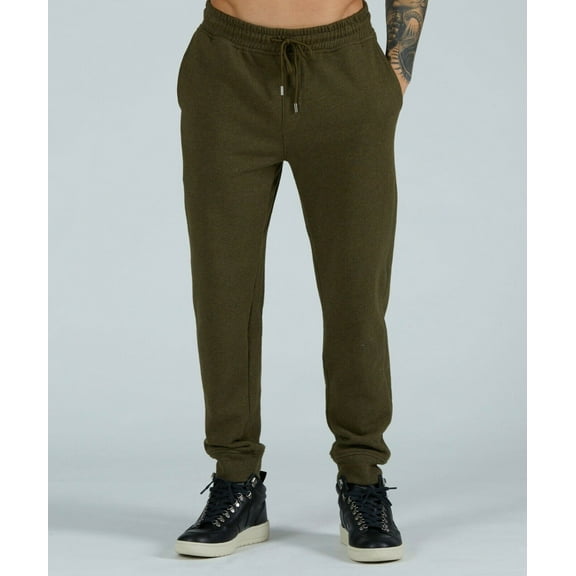 ATM Mélange French Terry Slim Fit Joggers, Olive Heather, Men's XL