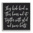 thumbnail image 4 of Stupell Industries Spiritual Script Calligraphy Bible Verse Proverb Quote Graphic Art Gray Framed Art Print Wall Art, Design by Lettered and Lined, 4 of 5