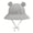 Gray, variant on Baby Sun Hat Toddler Cute Teddy Bear Hats for Boys Girls Infrant Wide Brim UPF 50+ Beach Hat Summer Comfy Cotton Bucket Hats