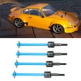 thumbnail image 4 of 4pcs RC Metal Universal CVD Drive Shaft Set for  TT02B 1/10 RC Car, 4 of 8