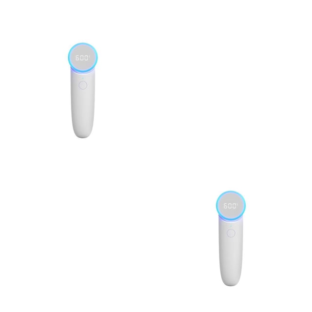 Toystoory Handheld LED Device Rechargeable Lighted Automatic Shutoff Cleaning Clothes Accessories Care Household Kids Health Wand Digital Blanco 2piezas Toystoory CBP213685