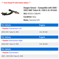 thumbnail image 2 of Oxygen Sensor - Compatible with 2000 - 2002 GMC Yukon XL 1500 5.3L V8 GAS 2001, 2 of 2