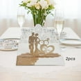 thumbnail image 4 of Novia - Tarjetas de boda Tarjetas de felicitación 3D para boda Compromiso Aniversario Nupcial Oro Yuyangstore Tarjetas de invitación de boda, 4 of 8