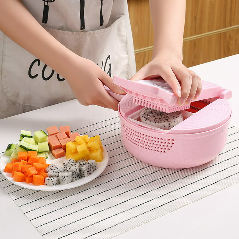 INFINITYWASAI All-in-1 Vegetable Chopper, Onion Chopper, Mandoline Slicer &  Cheese Grater and Veggie Dicer
