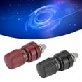 thumbnail image 3 of M6 Terminal Block, 32mm Screw Inverter Binding Post 333 10 Pair Of Strong Conductivity Non Aging  Insulation  For Electronics For Electrical Appliances, 3 of 8